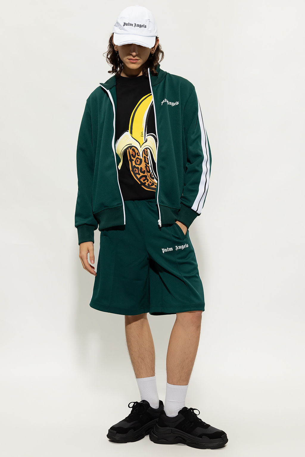 Palm Angels PMIH011S24MAT0011001 関税送料込 関税送料込］＊Palm Angels＊シャツ